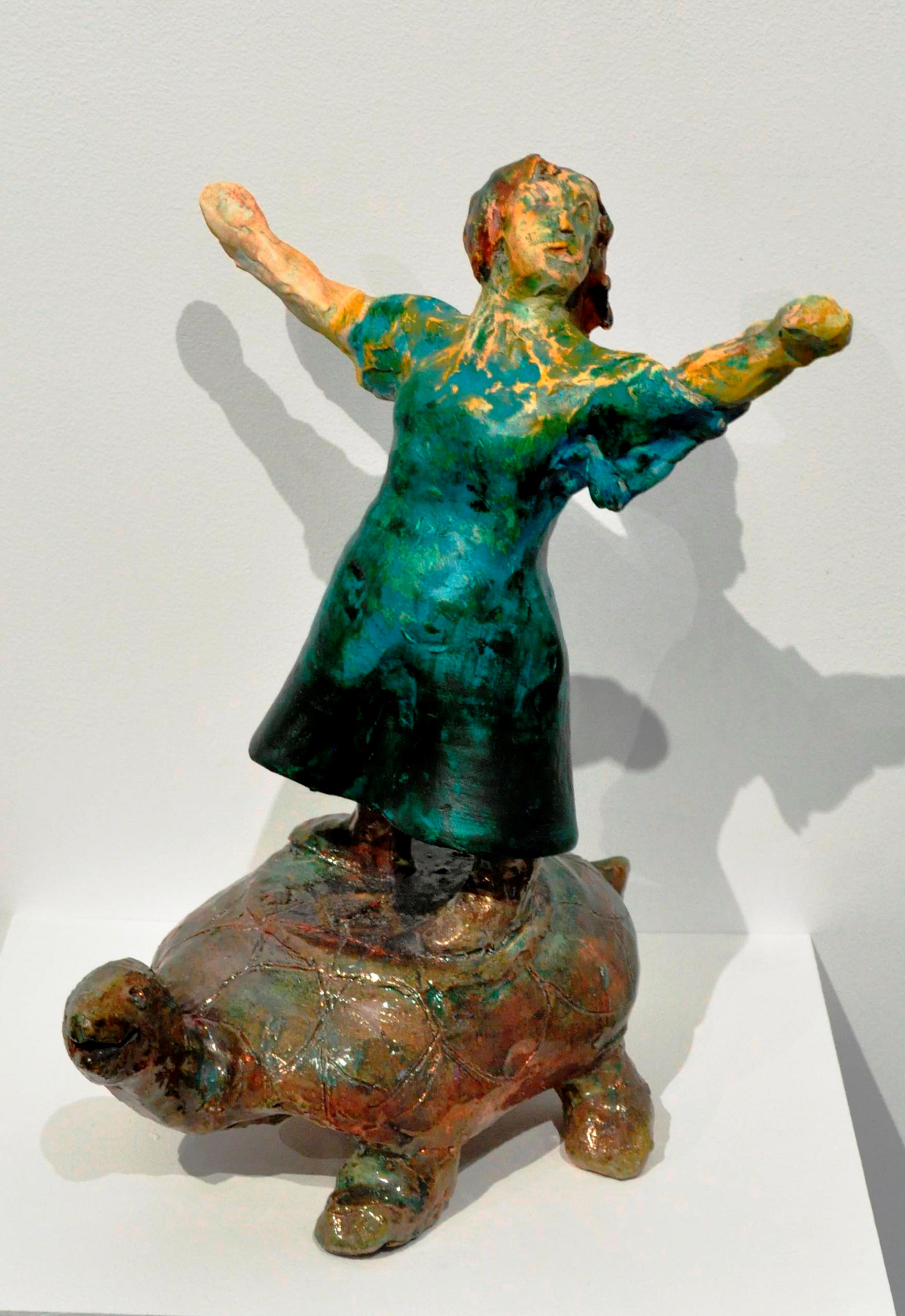 Ladies Riding Turtle FG woman riding a turtle – Return to Mago E-Magazine (RTME)
